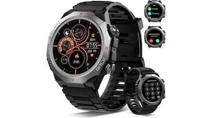 Vista de reloj inteligente en oferta.