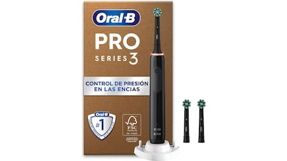 Vista de cepillo eléctrico oral-B.