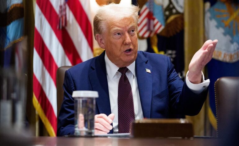 Trump presidirá hoy una «gran reunión» sobre el futuro de Gaza en la Casa Blanca