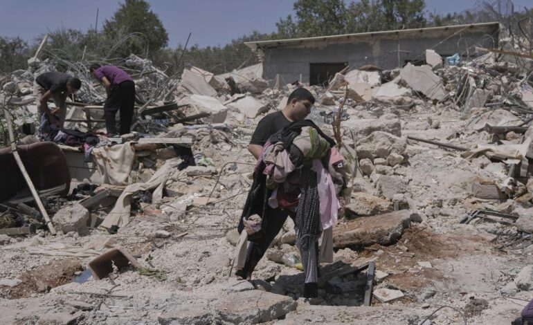 La operación militar de Israel en Cisjordania provoca el mayor desplazamiento de palestinos desde 1967