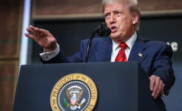 Trump ordena al Pentágono atacar a los carteles de la droga