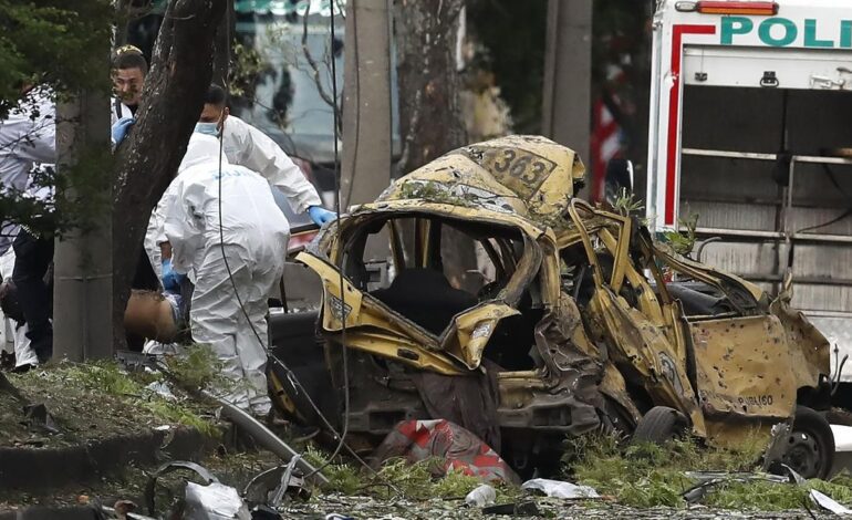 Dos atentados terroristas conmocionan a Colombia