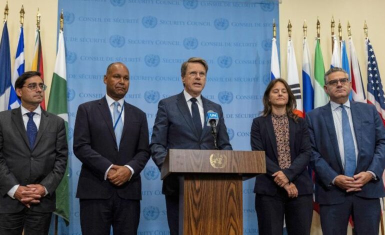 Los miembros europeos del Consejo de Seguridad instan a Israel a dar marcha atrás en su plan para extender la ofensiva en Gaza