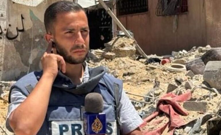 Israel mata al periodista palestino Anas al Sharif en un bombardeo en la Ciudad de Gaza