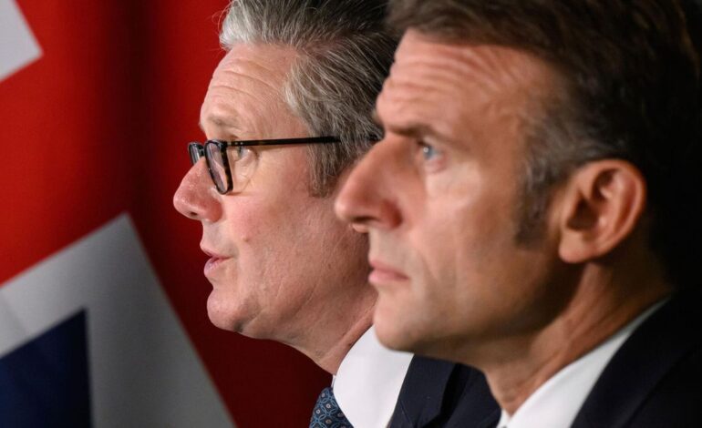 Macron pide «presión» sobre Rusia para lograr la paz en Ucrania mientras Starmer y Meloni aplauden a Trump