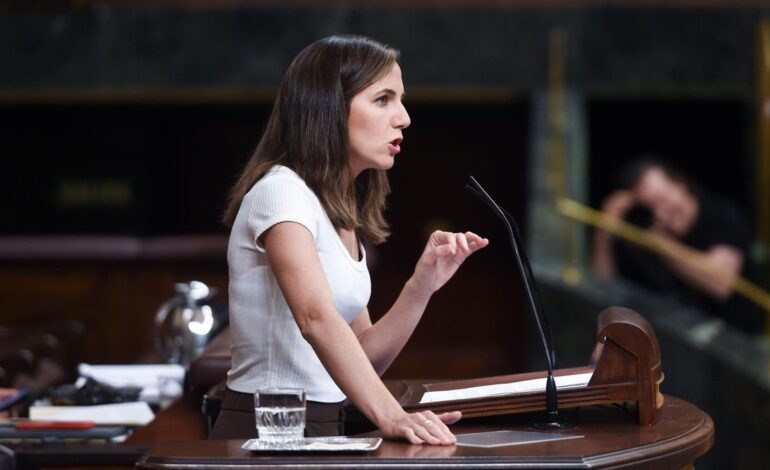 Estados Unidos señala a la exministra española Ione Belarra por sus críticas a Israel