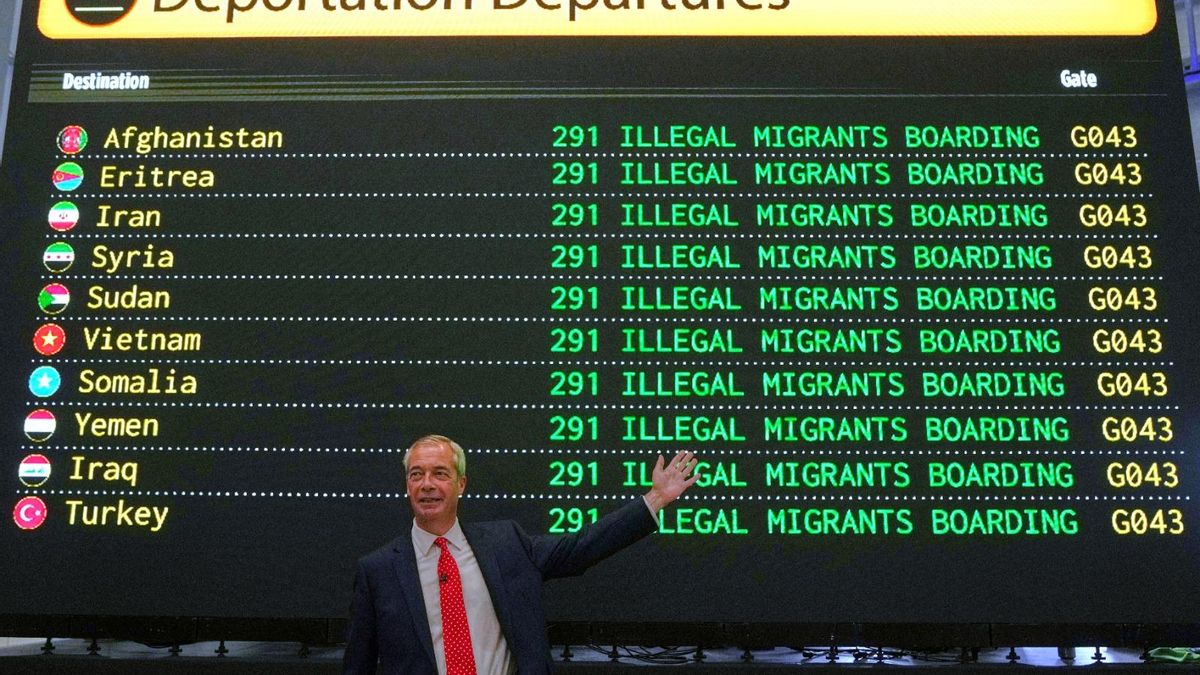 El populista Farage promete desobedecer los convenios de derechos humanos para facilitar deportaciones en masa de inmigrantes