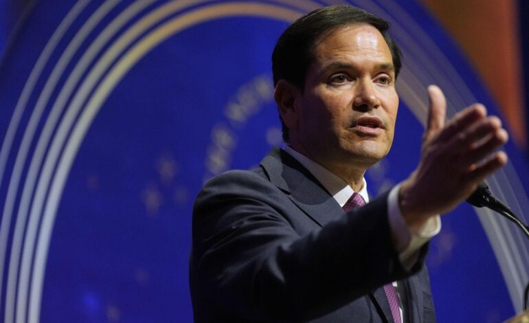 Rubio dirigirá la comisión encargada de fijar las garantías de seguridad para Ucrania