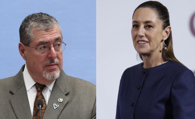 Frontera, migración y comercio, las claves de la cita de Sheinbaum y Arévalo