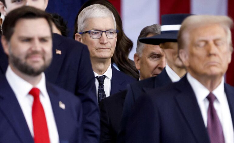 Apple sumará 100.000 millones de dólares a sus inversiones en Estados Unidos para evitar aranceles