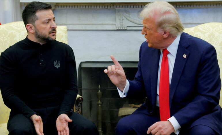 Trump presiona a Zelenski diciendo que puede acabar la guerra «casi de inmediato» si renuncia a Crimea y a la OTAN