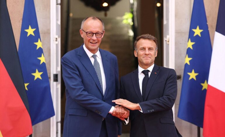 Macron y Merz piden más sanciones a Rusia y sellan una agenda común de seguridad y economía para Europa