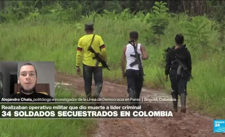 Alejandro Chala: 'En Colombia los grupos armados están buscando reposicionarse'