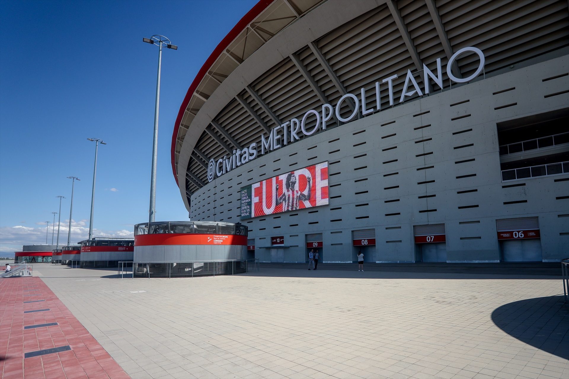 alquila plazas junto al Metropolitano en días de partido