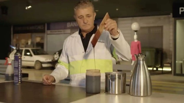 César Sallén prueba EcoFire
