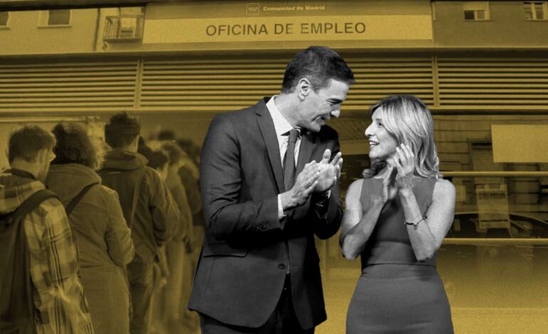 Las personas con trabajo apuntadas al SEPE se disparan un 42% tras la reforma laboral de Yolanda Díaz