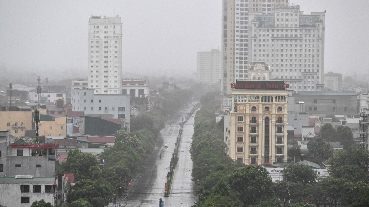 El tifón Kajiki se acerca a Vietnam: 30.000 personas evacuadas