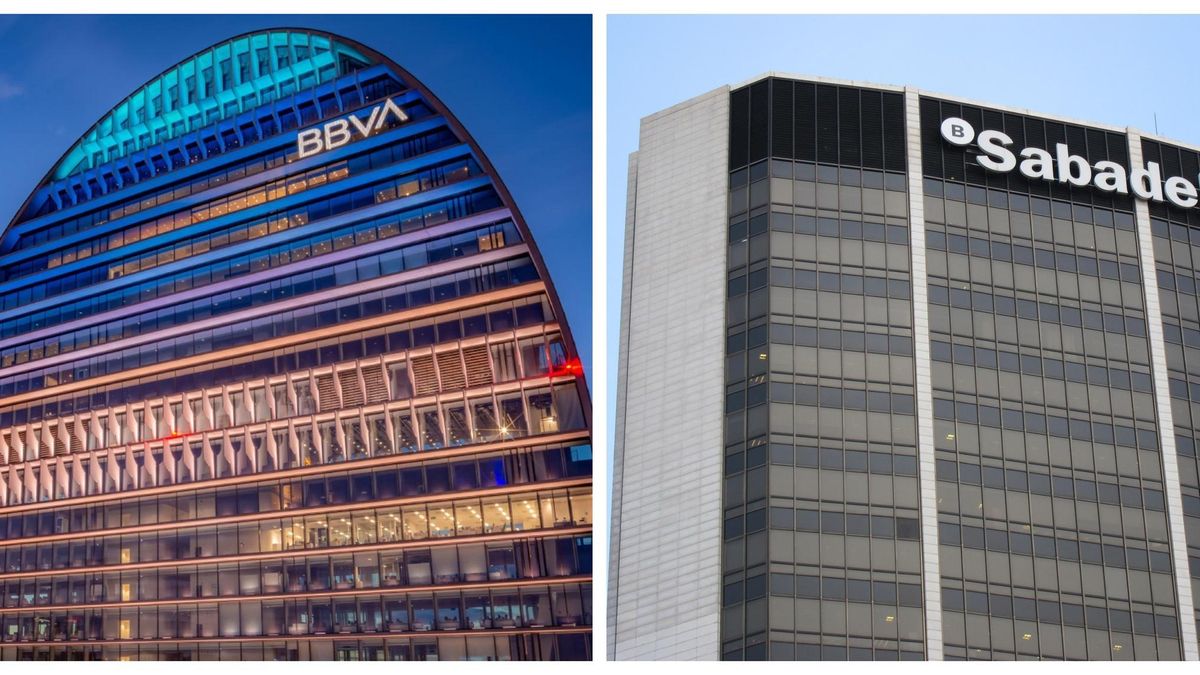BBVA-SABADELL OPA | El BBVA se deja más de un 1% en Bolsa tras anunciar que sigue adelante con la OPA sobre el Sabadell, que se revaloriza con fuerza