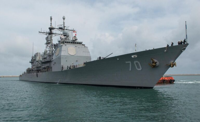 Estados Unidos suma el buque lanzamisiles ‘USS Lake Erie’ al despliegue frente a Venezuela