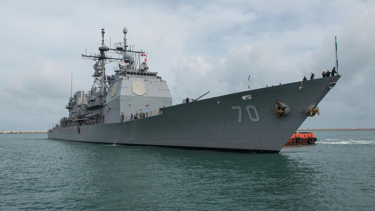 Estados Unidos suma el buque lanzamisiles ‘USS Lake Erie’ al despliegue frente a Venezuela
