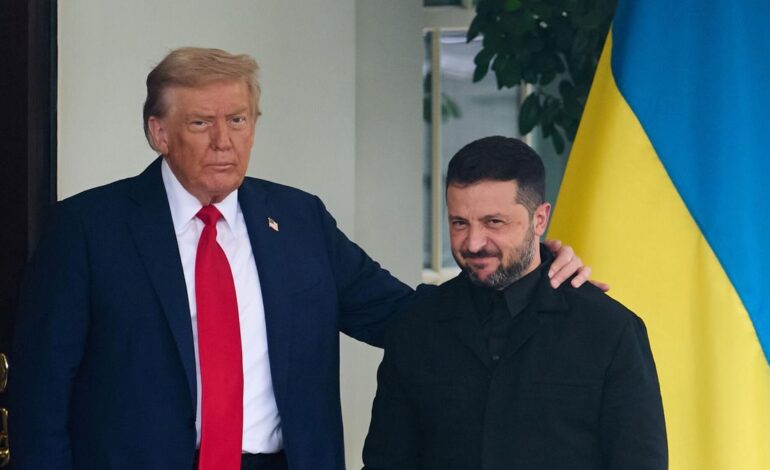 REUNIÓN TRUMP ZELENSKI | El inesperado comentario de Trump sobre la vestimenta de Zelenski: «No me lo puedo creer»