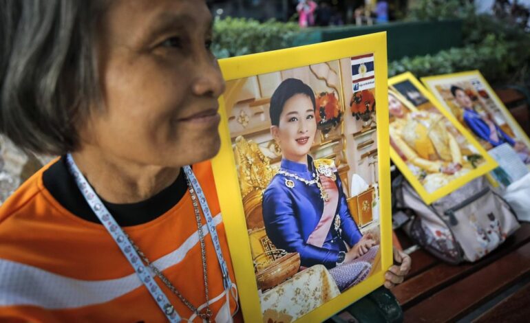 La princesa heredera de Tailandia, con una grave infección tras 32 meses hospitalizada