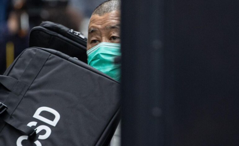 HONG KONG | Recta final del juicio contra Jimmy Lai, el magnate de la prensa de Hong Kong, por su papel en las protestas prodemocráticas de 2019