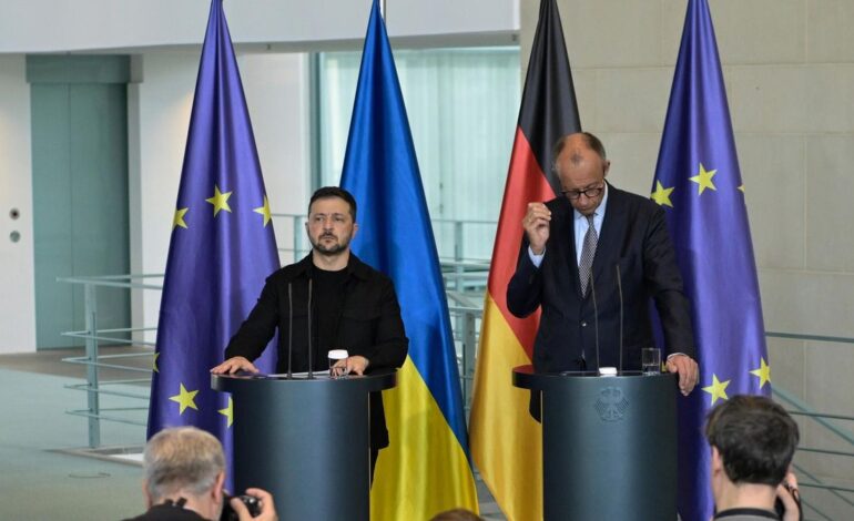 Berlín, París y Londres convocan otra videoconferencia a escala europea para ‘arropar’ a Zelenski
