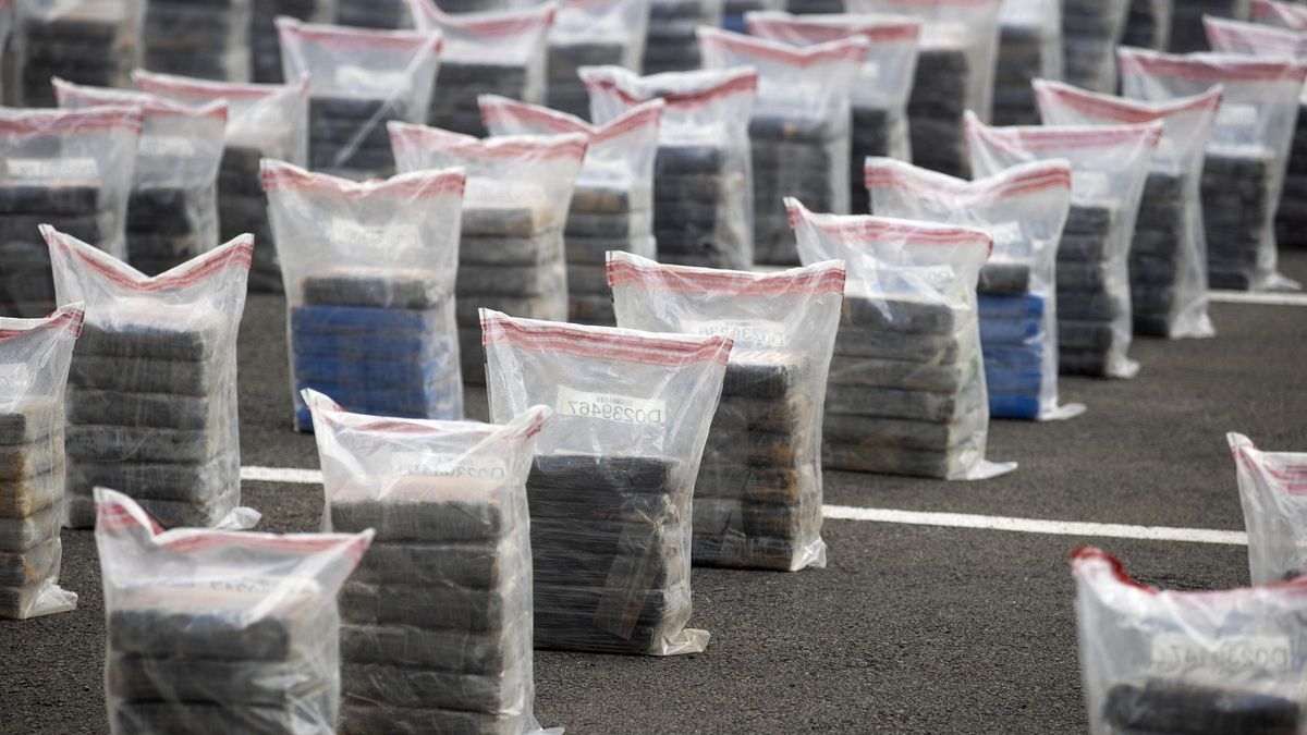 Incautan en Colombia cinco toneladas de cocaína destinadas a Europa y Centroamérica
