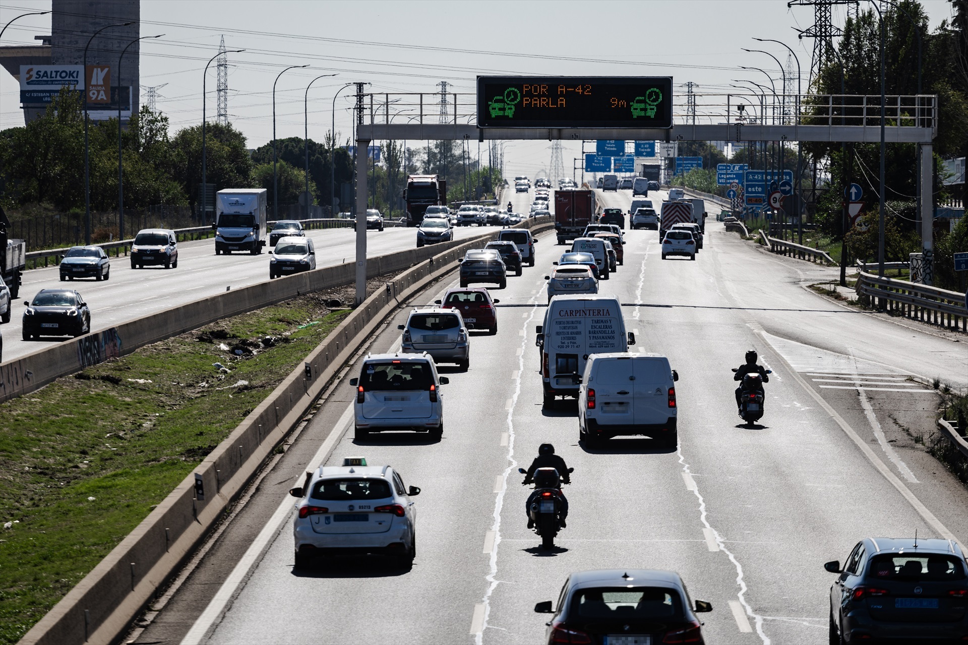 Autos, en una foto del DGT.