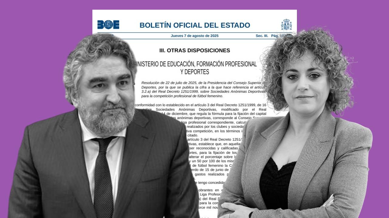 El CSD sube el capital mínimo de las SAD en el fútbol femenino a casi 415.000 euros