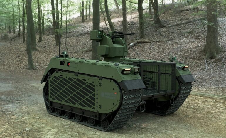 así es su nuevo tanque robótico