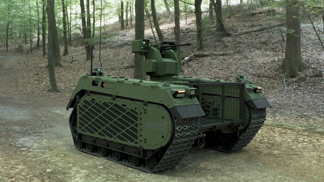 así es su nuevo tanque robótico