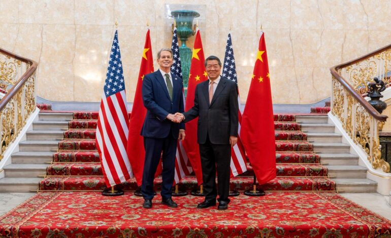 EEUU escoge Madrid, pese a las críticas al Gobierno, para una nueva negociación con China sobre los aranceles