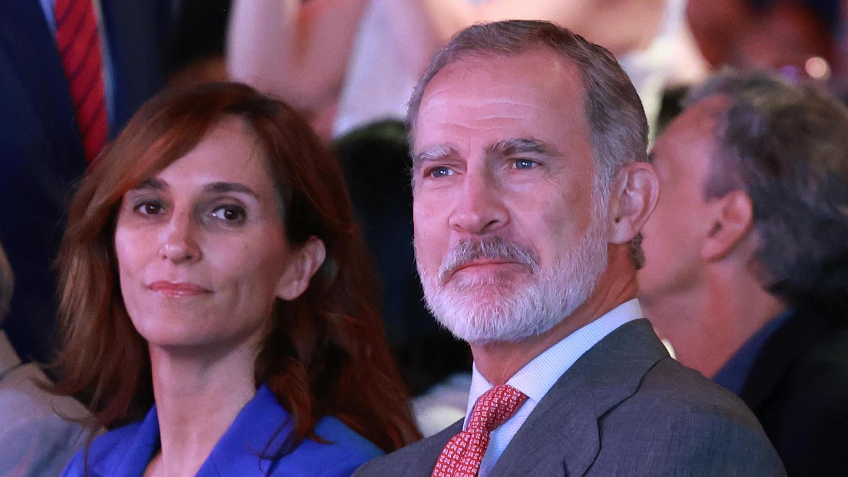 El acto que ha presidido el rey Felipe VI horas después de que la princesa Leonor ingresara en la Academia del Aire en Murcia