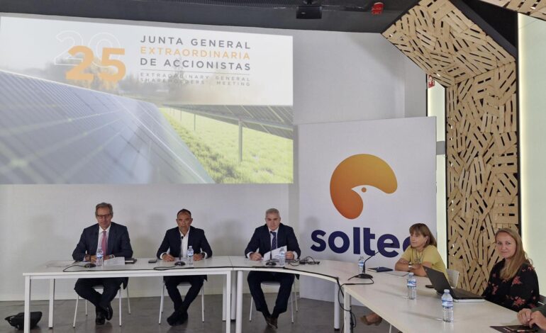La junta de Soltec aprueba el plan de reestructuración y la ampliación de capital para garantizar su continuidad