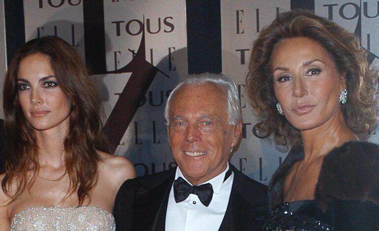 todas las musas de Giorgio Armani