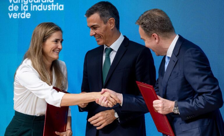 Pedro Sánchez anuncia 50 millones para el desarrollo de la nueva gigafactoría de baterías en Valladolid