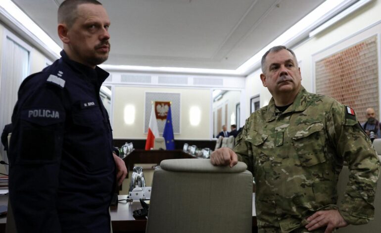 La OTAN ayuda a Polonia a derribar los drones rusos en un ataque que según Bruselas «podría ser intencionado»