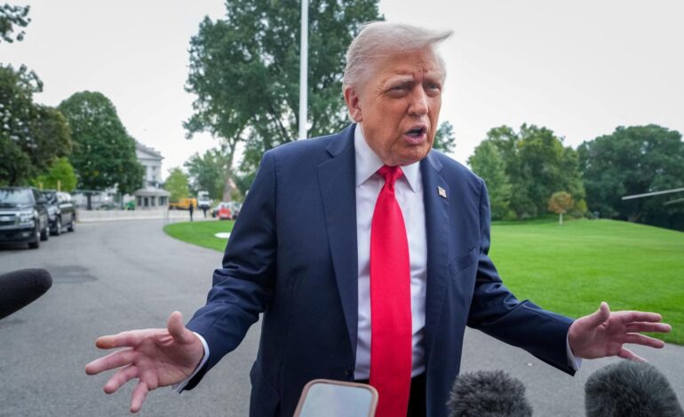 Trump designa al movimiento antifascista de EEUU como «organización terrorista» tras achacarle la muerte de Kirk
