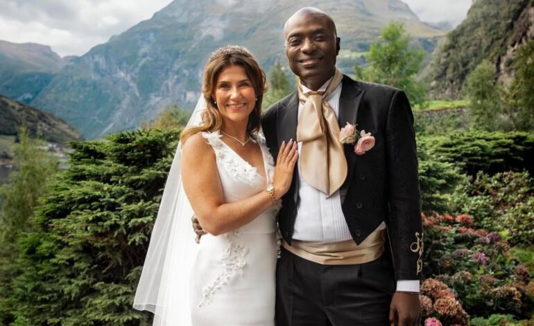Marta Luisa de Noruega declara su amor por Durek Verret en su primer aniversario de boda