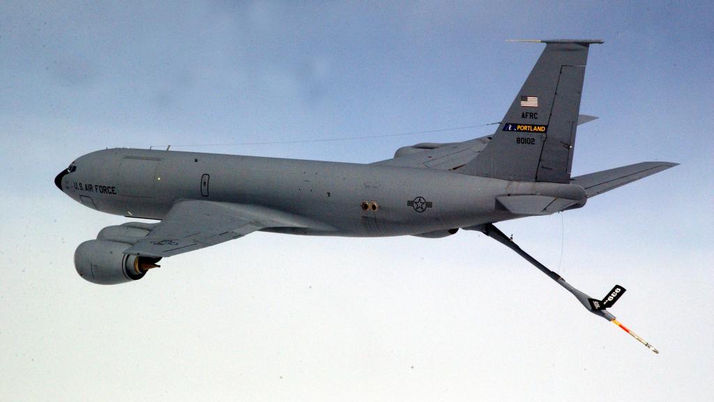 Avión de KC-135 de los Estados Unidos