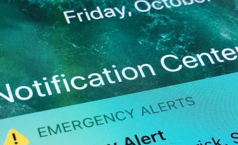 el Gobierno hará sonar los teléfonos el domingo para preparar a la población ante posibles catástrofes