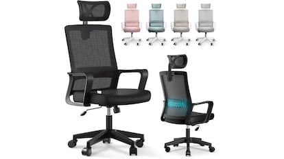 Esta silla ergonómica de Amazon viene en 4 colores.