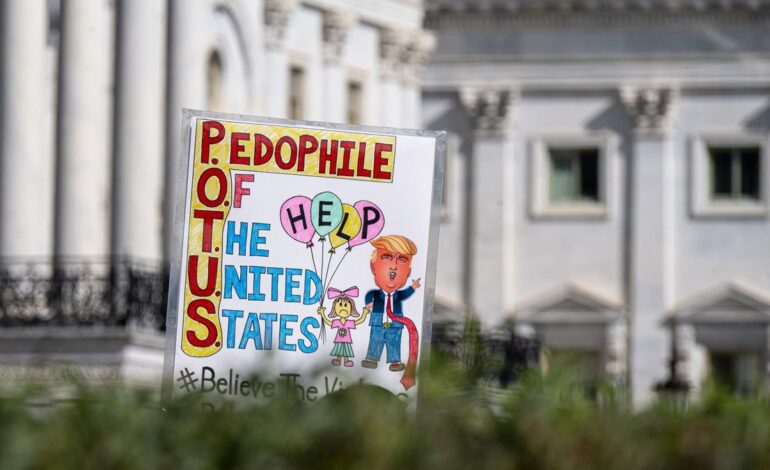 La Casa Blanca insiste en negar la autenticidad de la carta de Trump a Epstein