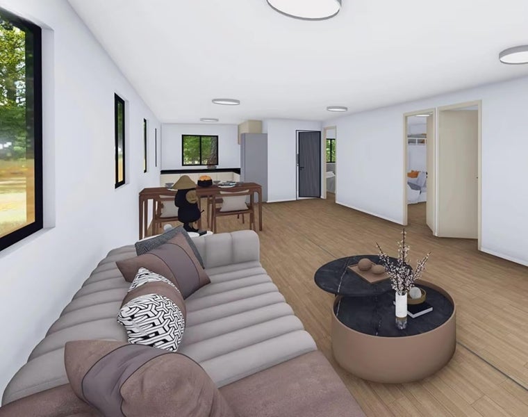 La casa prefabricada de Amazon por menos de 16,000 euros con dos pisos y hasta cuatro habitaciones