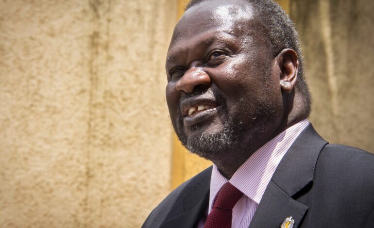 Las acusaciones contra Riek Machar reavivan los fantasmas de la guerra en Sudán del Sur