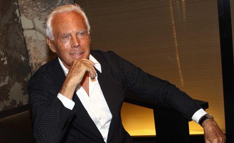 El testamento de Giorgio Armani, valorado en 12.000 millones de euros, se hace público: sus últimas voluntades