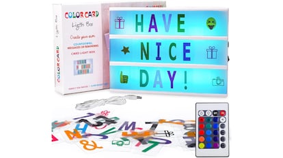 Esta es una de las mejores cajas de luz LED que se pueden comprar en Amazon