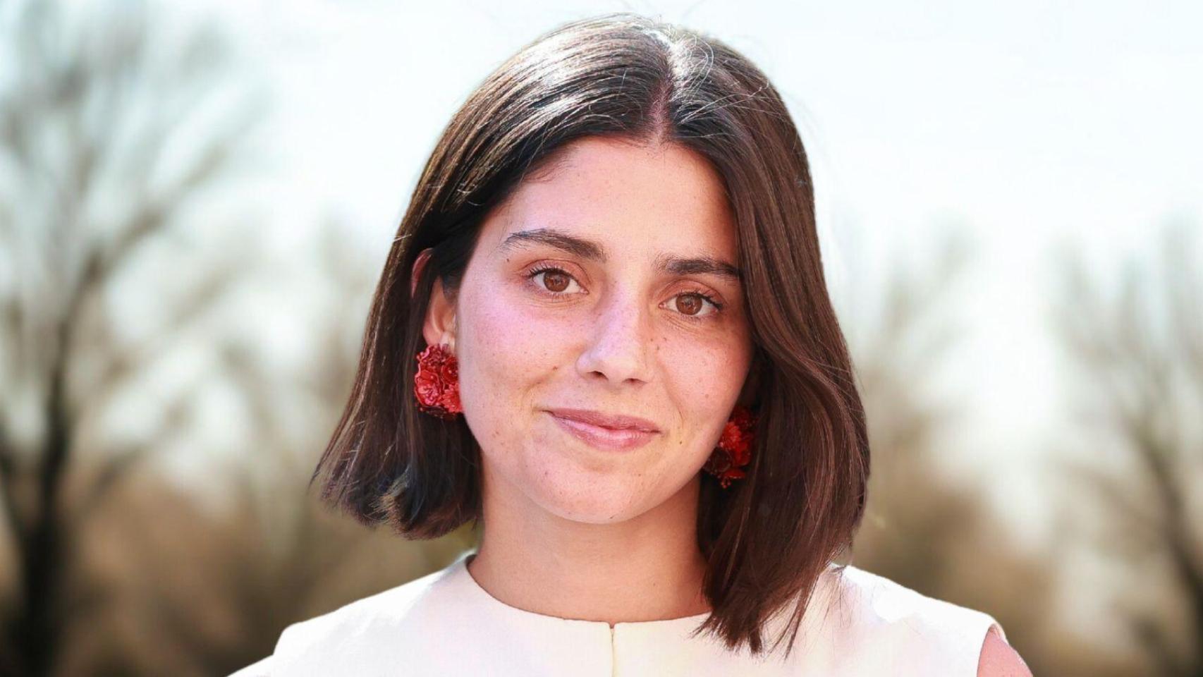María García de Jaime confía en Roberto Verino y luce la chaqueta de ante más especial para los meses de entretiempo